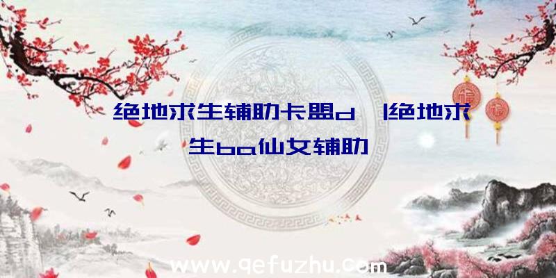 「绝地求生辅助卡盟d」|绝地求生ba仙女辅助